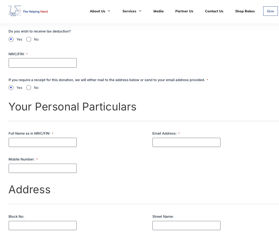 Here, you can see the record of the NRIC and your personal details allows the back-end processing so that IRAS records your donation and automatically deducts off your assessable income.