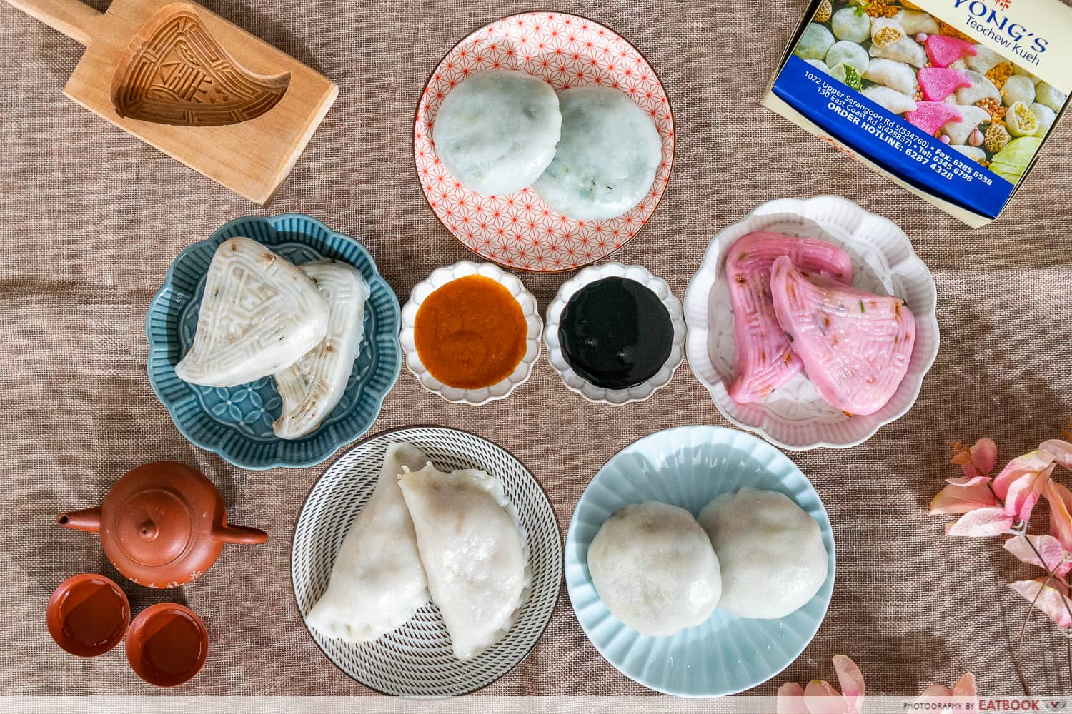 Soon Kueh, Poon Kueh, Ku Chye Kueh, and all the other kueh you never thought could be this good. Photo credit: Eatbook.sg